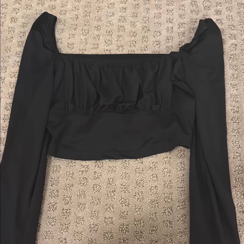 Elegant Black Women's Top
